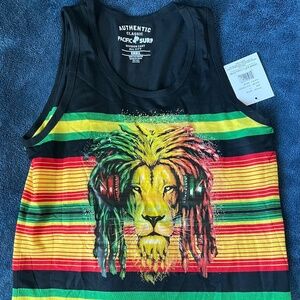 Pacific Surf Rasta Tank Top